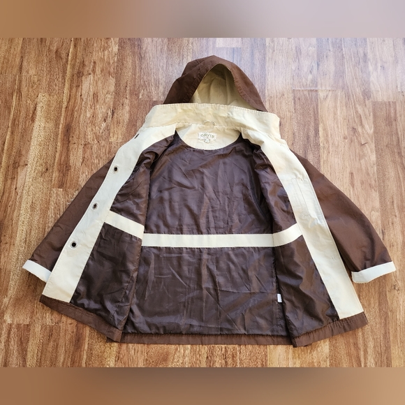 Orvis Trench Coat Rain Jacket Parka Lightweight Brown Womens Size L - Picture 4 of 13